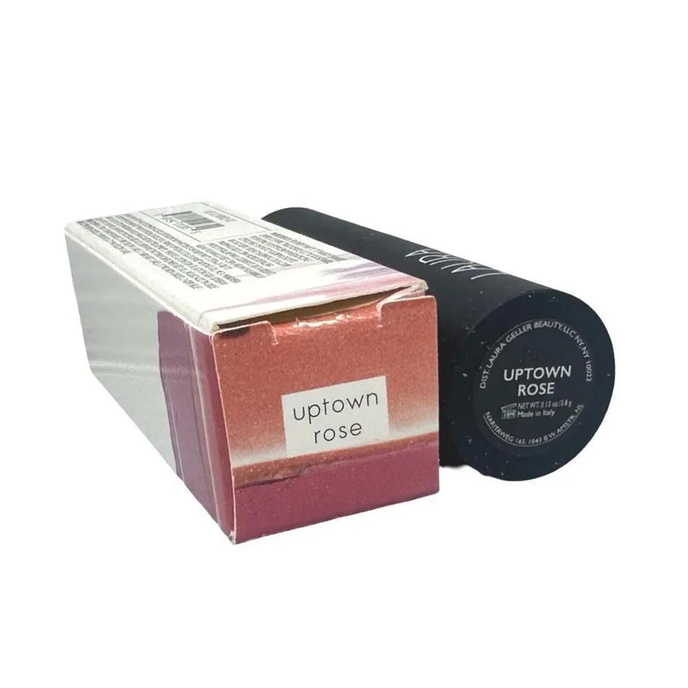 Laura Geller Iconic Baked Sculpting Lipstick - Uptown Rose - 0.13 oz / 3.8g